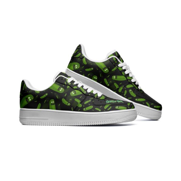 Pickle Rick Black Sneakers - Image 2