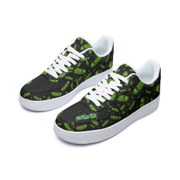 Pickle Rick Black Sneakers - Image 4