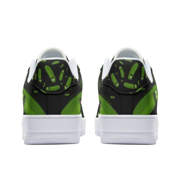 Pickle Rick Black Sneakers - Image 5