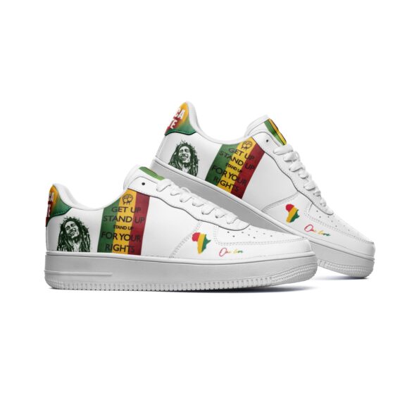 Bob Marley "get up" Sneakers - Image 2