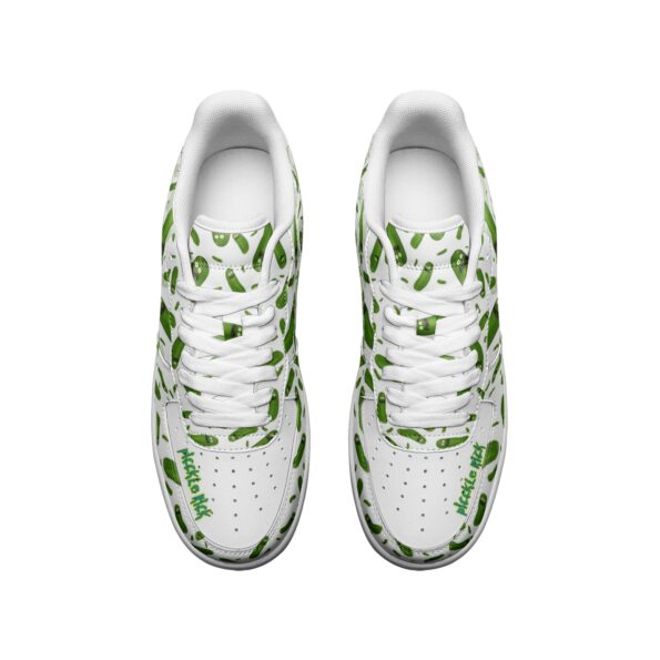 Pickle Rick White Sneakers - Image 3