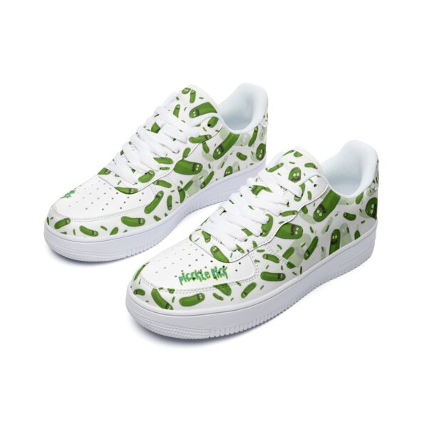 Pickle Rick White Sneakers - Image 4