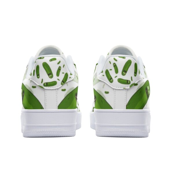 Pickle Rick White Sneakers - Image 5