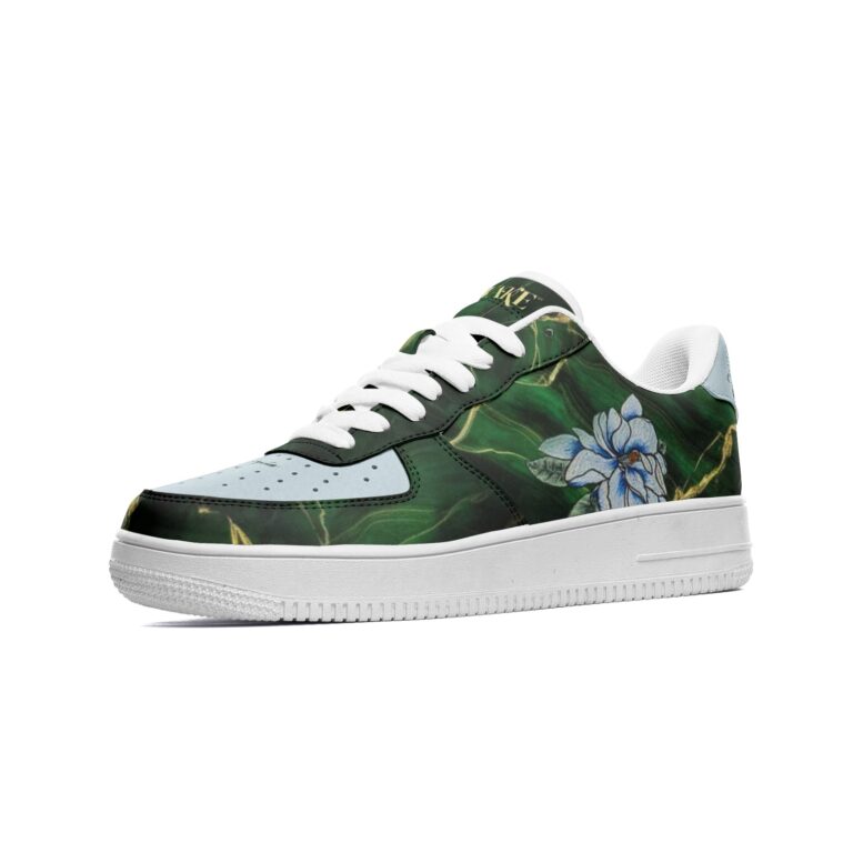 Vert Une Fleur Sneakers