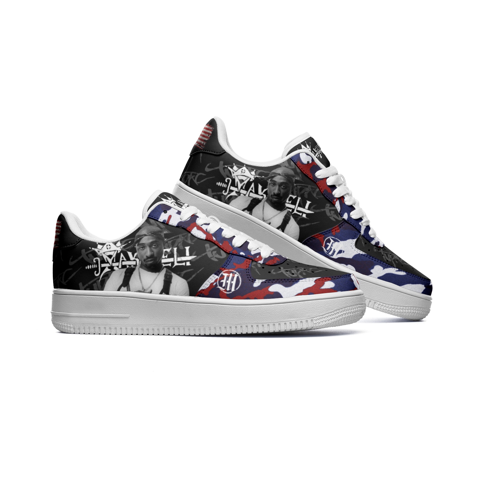 2Pac Makaveli X One Nation Sneakers verse 2 - Image 2